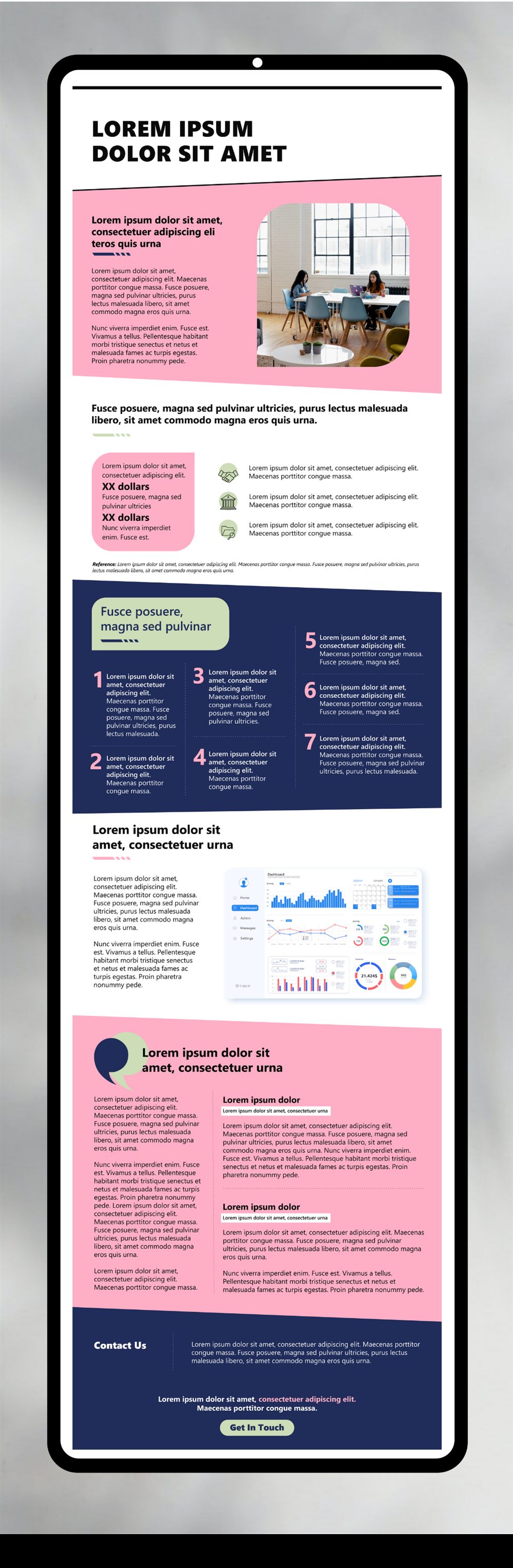 Infographic design